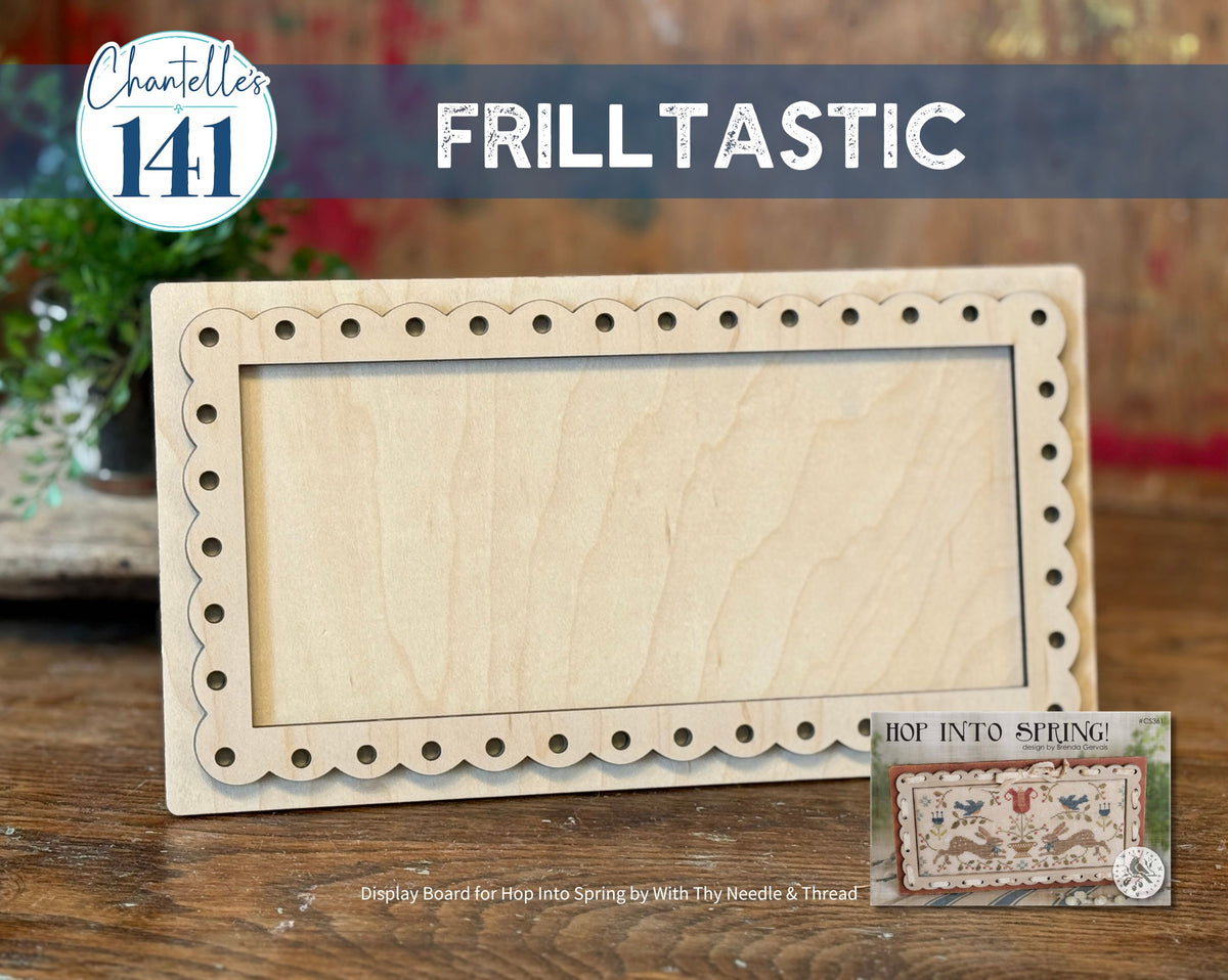 Chantelle's 141 Design Company - Frilltastic Display Board (A Whimsical & Elegant Finishing Display)